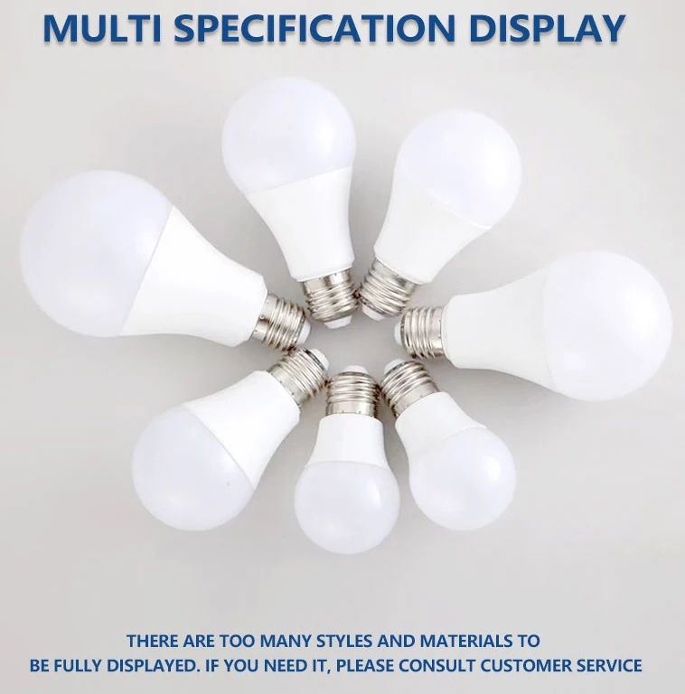 QiLi energy-saving LED bulb 3W 5W 8W 10W 12W 15W 18W 22W E27 B22 lamp holder Indoor lighting