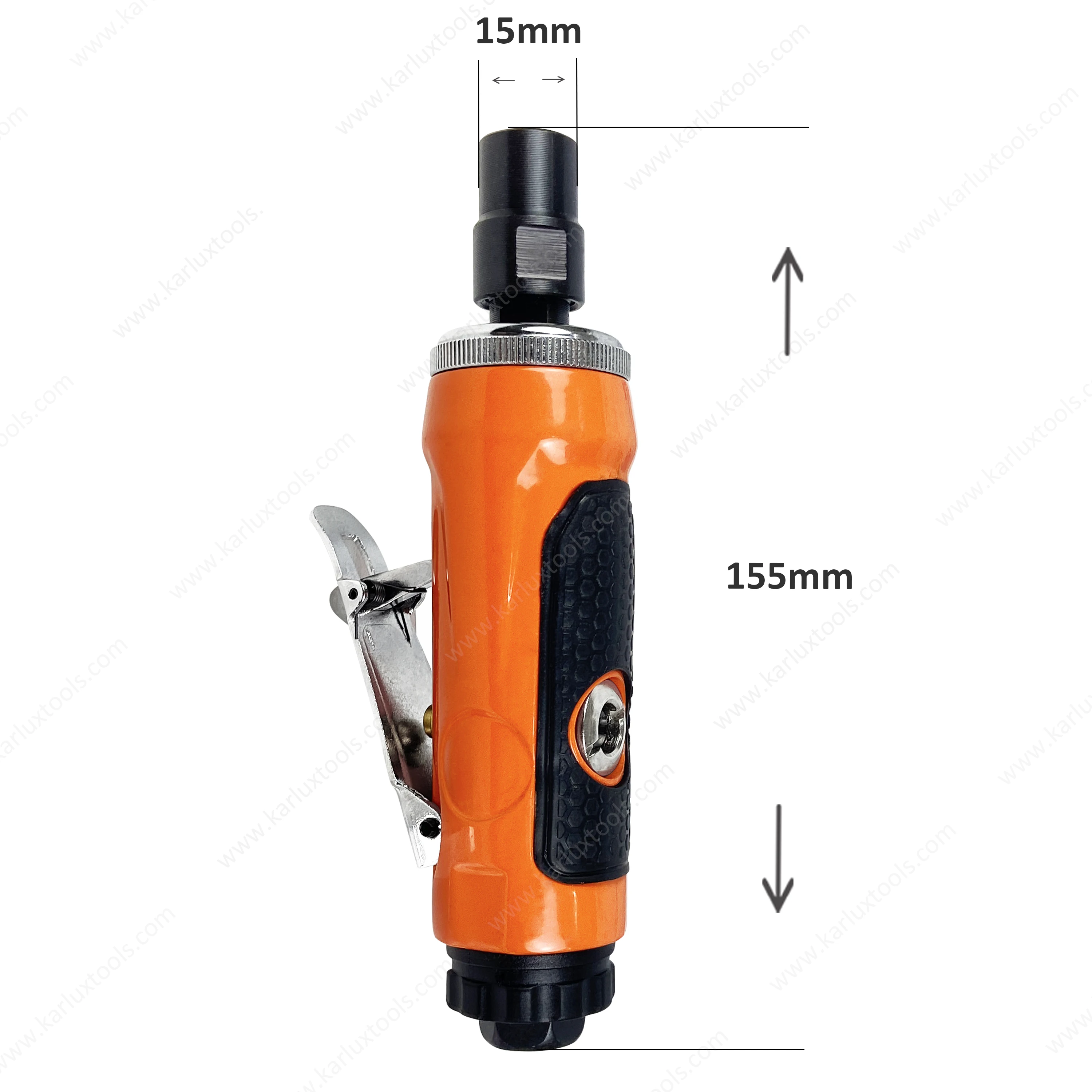 25000RPM Pneumatic Straight Die Grinder Air Die Grinder for Grinding Cutting Polishing Welding Repair Deburring