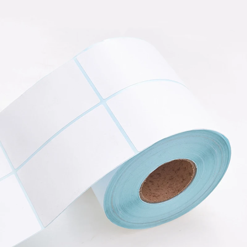 Spot Goods Wholesale Thermal Paper Bar Code Label Customized Blank Heat Sensitive Sticker