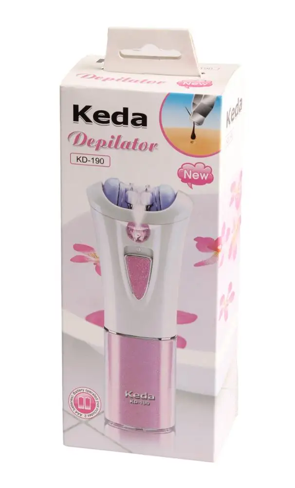 
2020 Fashionable Pretty And Colorful Battery Mini Epilator Shaver 