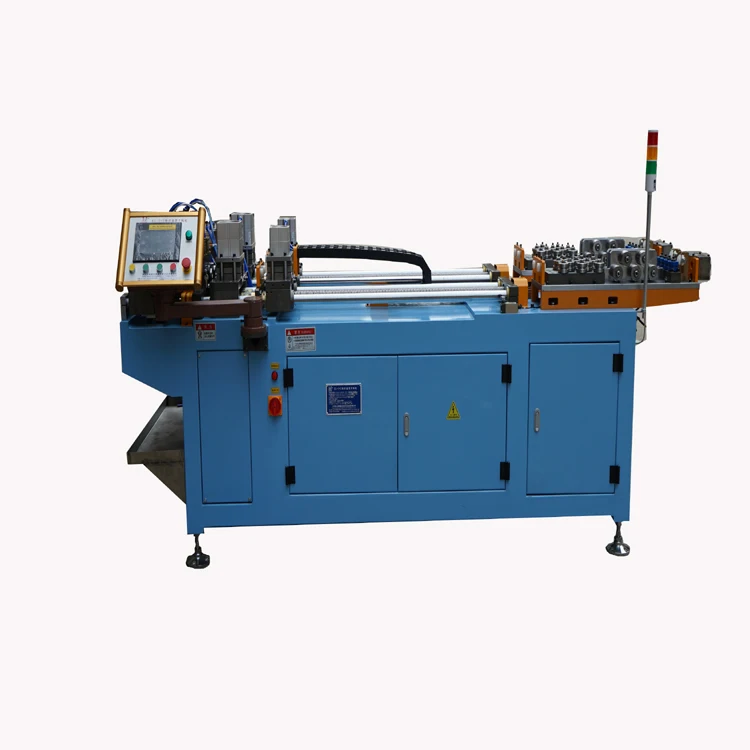 pipe/copper tube/aluminum/metal/cnc full automatic straightening and no-chip  cutting machine