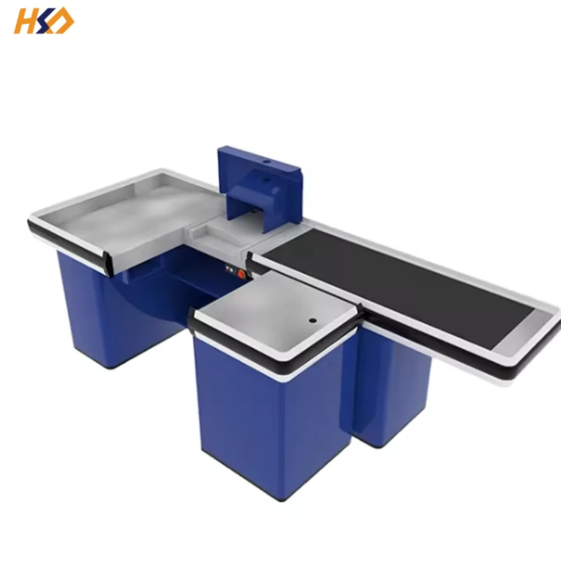 Guaranteed Quality Supermarket Design Grocery Store Checkout Counter