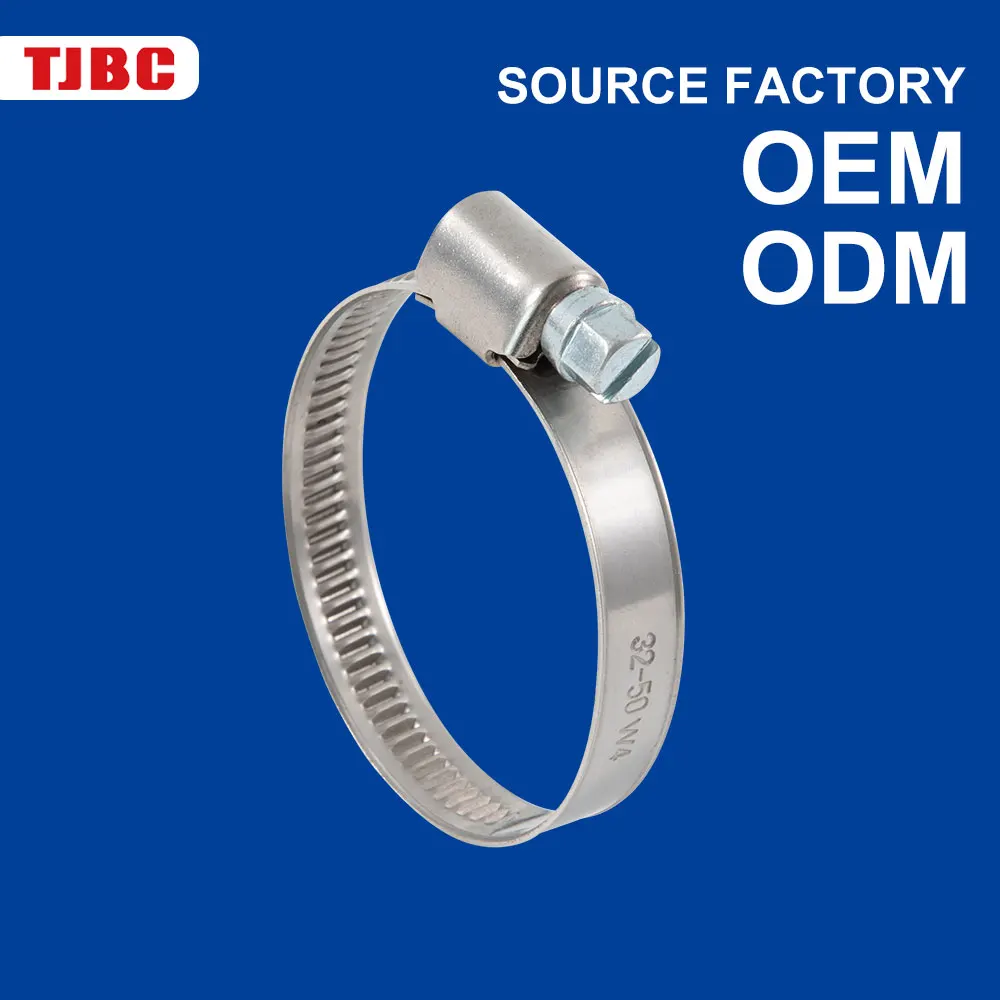 High Quality 304 stainless steel german type hose clamp