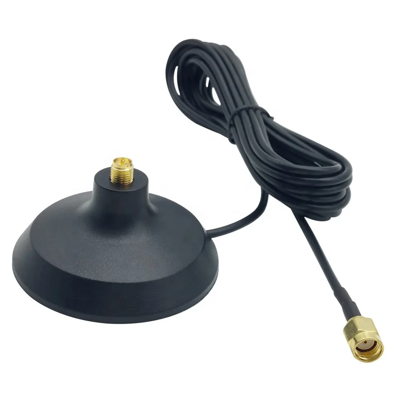 OEM 2.4G Extension Cable Router Antenna Strong Magnetic Base WIFI Antenna