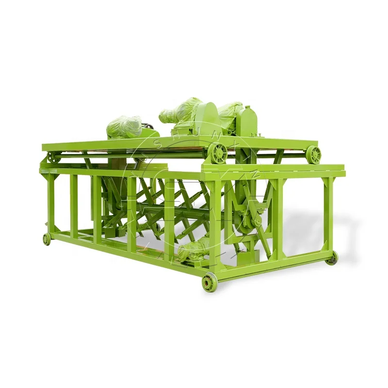 Organic waste compost turner machine groove type fermentation equipment for sale