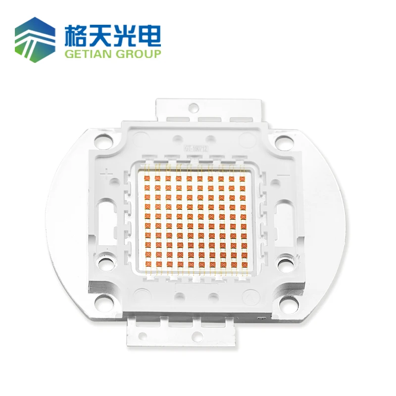  Высокая мощность 50 Вт SMD светодиодный чип COB лампа красный цвет Cob светодиодные