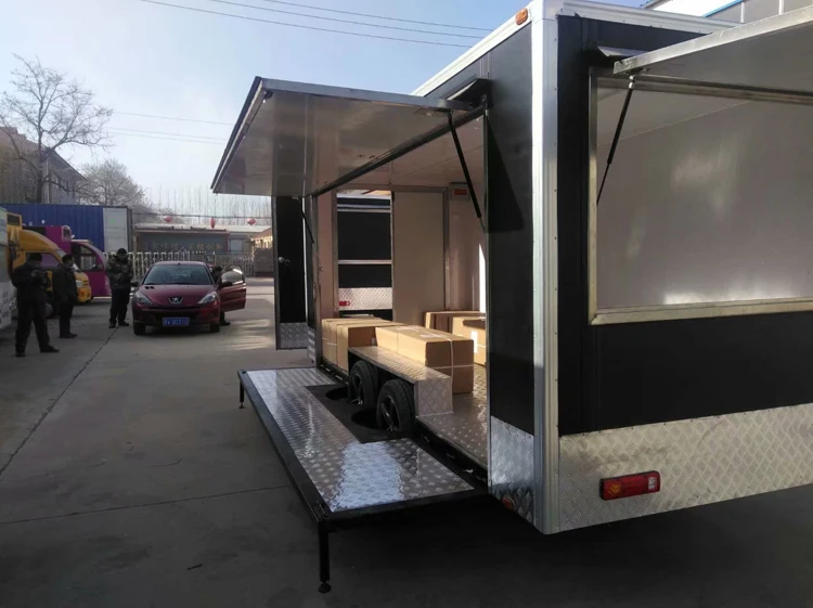 high quality spain food trailer with good price for sale