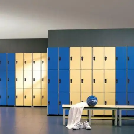 Polybett Waterproof HPL Locker Phenolic Compact Laminate Board for Wet Leisure Center Areas
