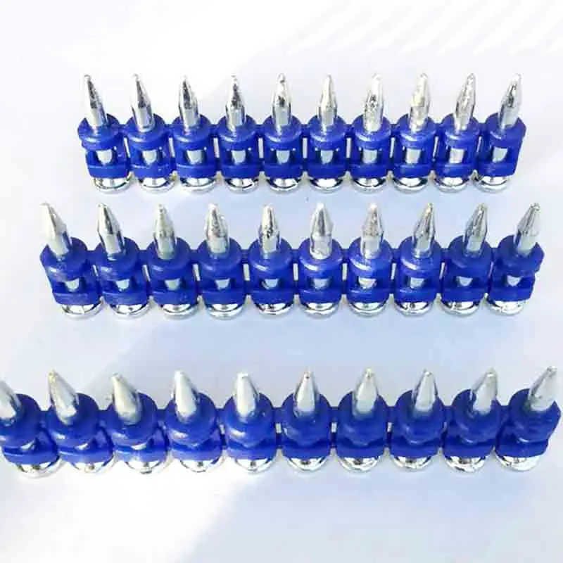 High Carbon Steel Concrete Pin Nails Gas Gun Nails Cement Steel Nails 19/22/25/27/32/28 length