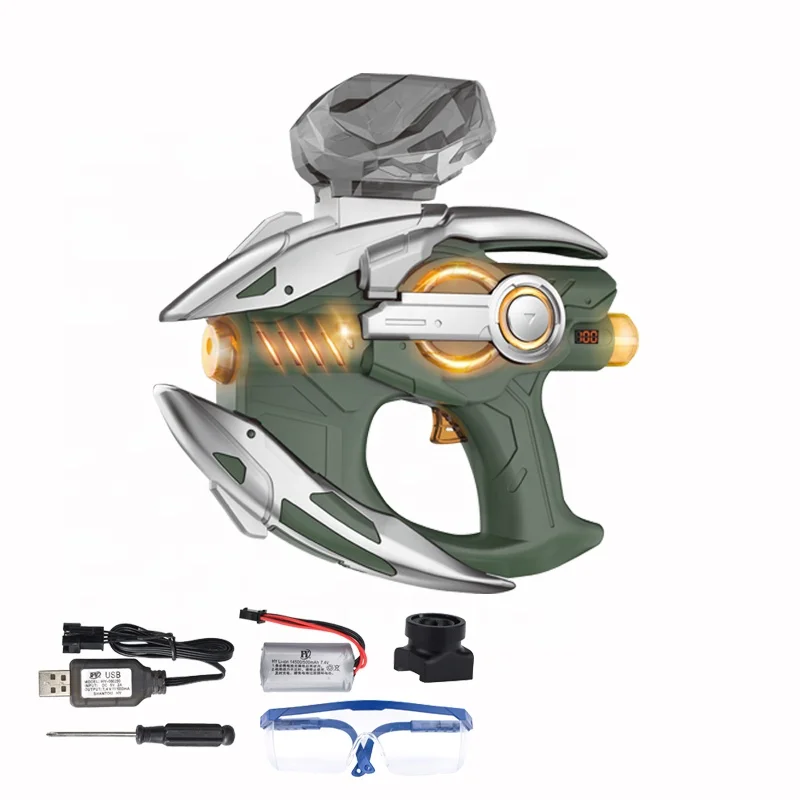 High Quality Pistola De Gel ball Blaster Toys Gun Automatic Hydro Strike Hydrogel Gun With Cool Light Electric Power Display
