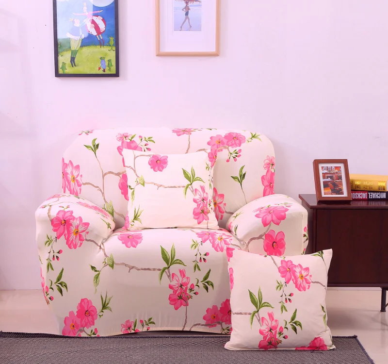 Sofa cover stretch slipcover ealstic seat covers couch nordic style polyester spandex non-slip sofa couch cover