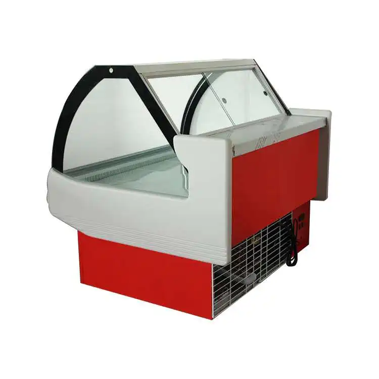 Custom Meat Shop Equipment Refrigerated Meat Chiller Freezer Display Display Cooler Seafood Display Refrigerator Fresh Fish R290
