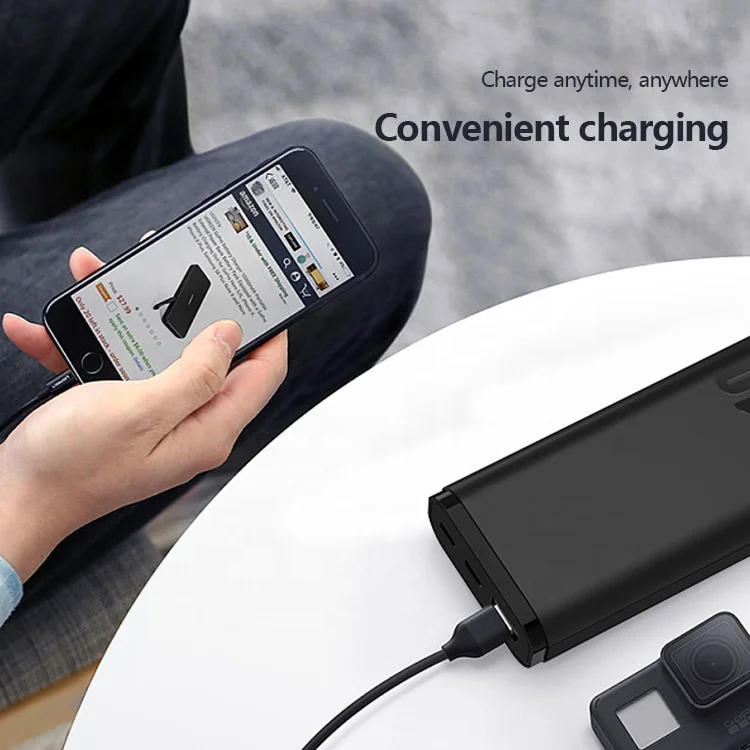 Интеллектуальный power bank Портативный power banks 10000 мАч type-c Быстрая зарядка для смартфона