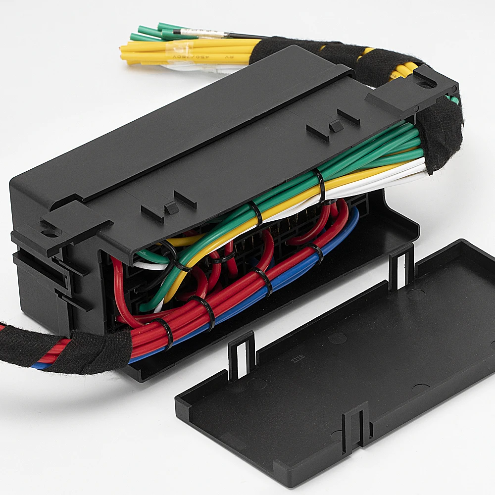 12V Авто Водонепроницаемый предохранитель реле блок Универсальный предохранителем и 11 способ с проводами для морской катер автомобиля