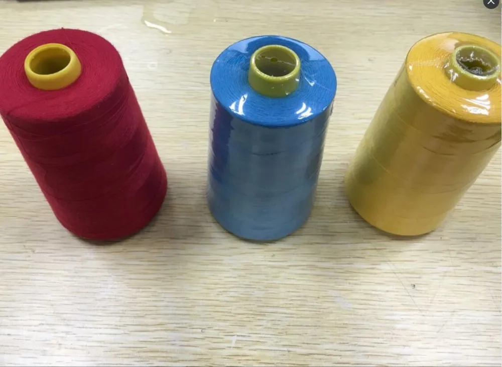High Tenacity dyed color 100% polyester sewing thread 30s/2 5000yards on sale Pakistan