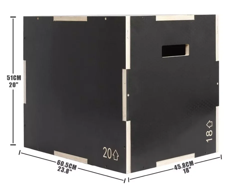 Fitness Wooden Jump Box Wood Plyo Box