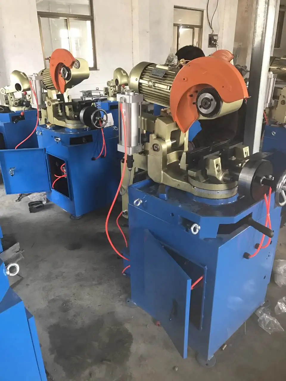 MC-315B pipe cutting machine pneumatic nc pipe cutting machine