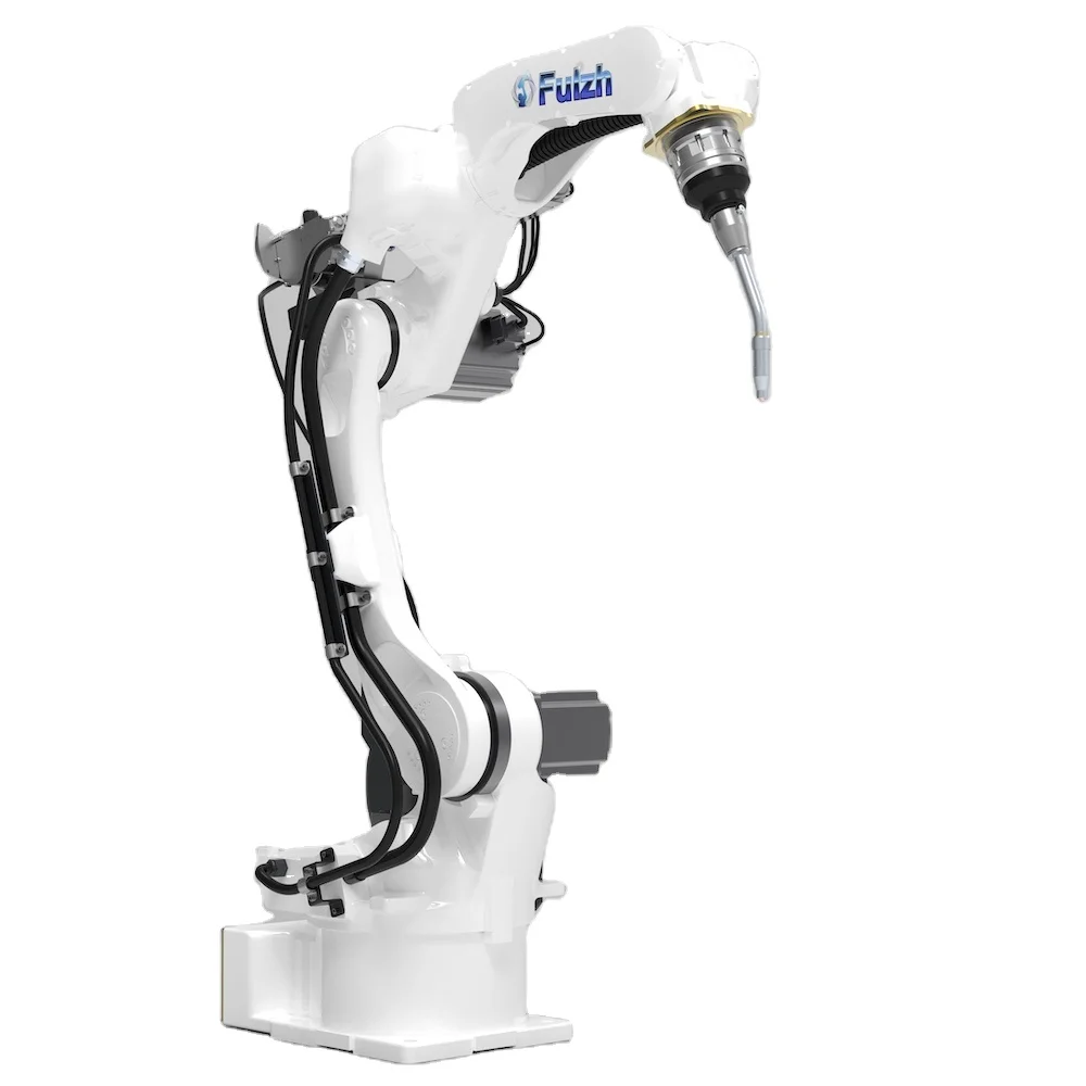 Fulzh 6 axis welding robot aluminum and robot welding cell similar as panasonic welding robot