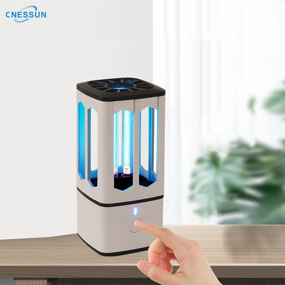 185nm Portable UV-C Light Disinfection Lamp Air Sterilizer Germicidal USB UV Ultraviolet Lamp