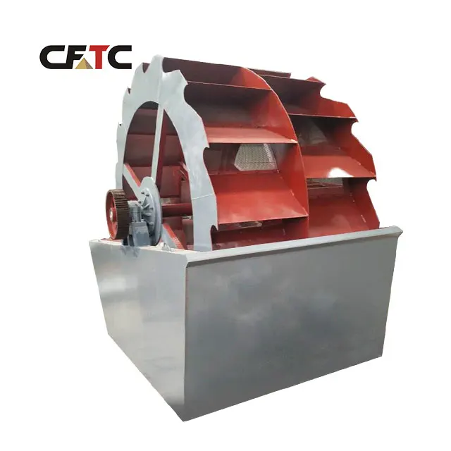 CFTC wheel bucket sand washing machine 120t sand washer price XS-3215 clay bucket sand washer machine
