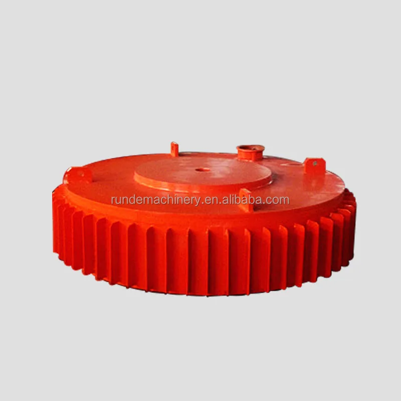 Dry Powder Disc RCDB-10 Electro magnetic Separator Conveyor Belt