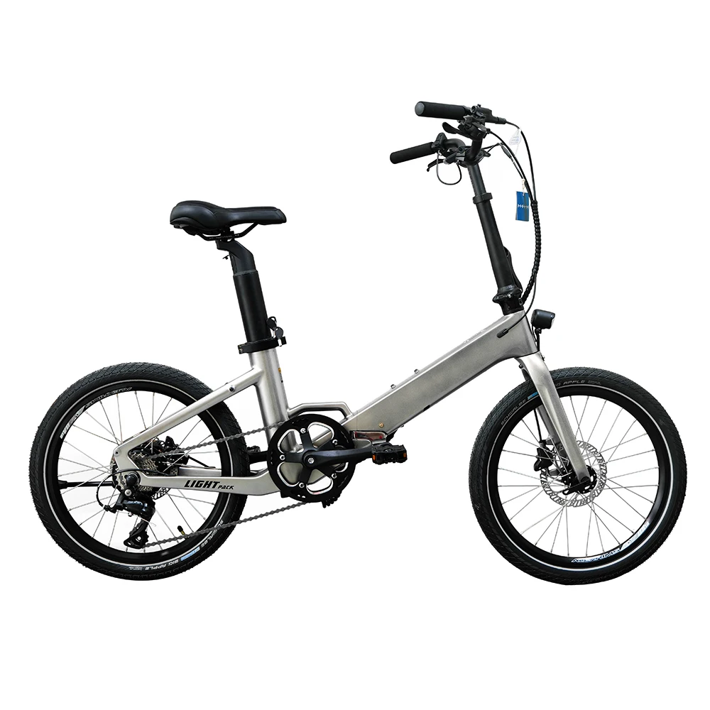 Door to Door Electric Bike Bicycle Electric City Folding Carbon Ebike 250w Motor Frame Power Hidden Battery