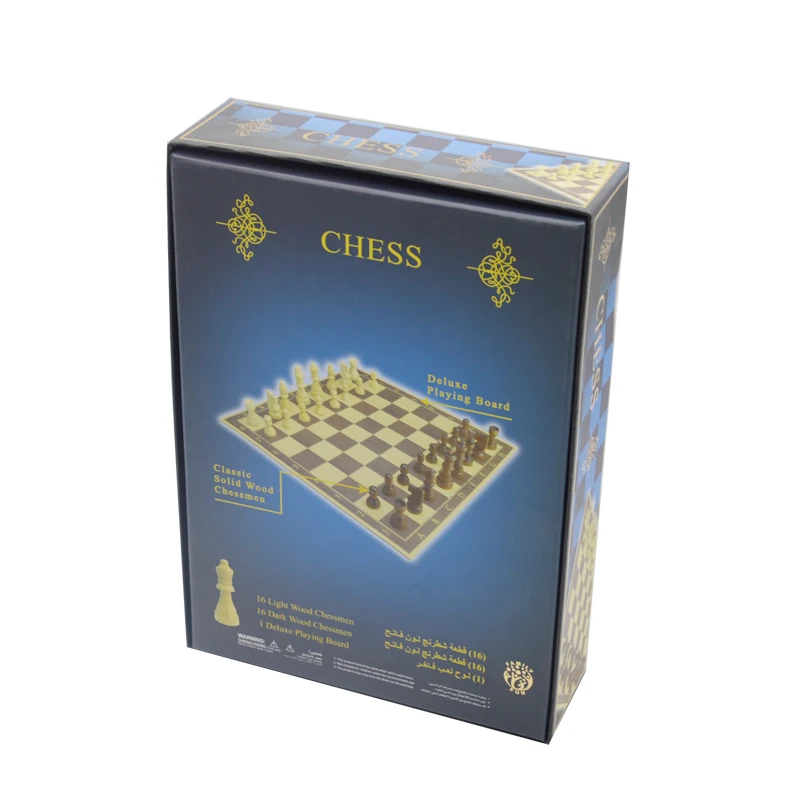 Пользовательские импортные роскошные классические турнирные китайские шахматы набор для семейных игр печать деревянная доска