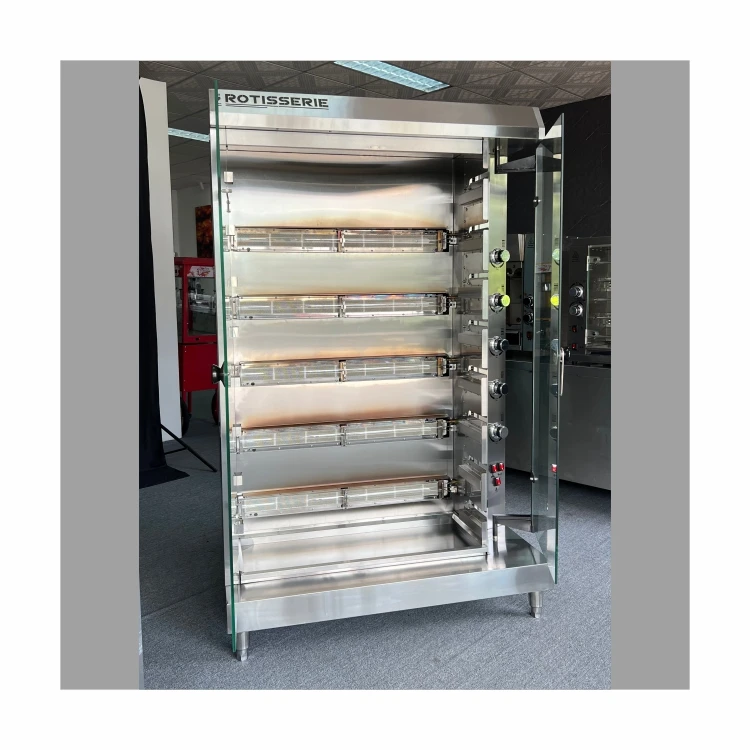 Gas Chicken Rotisserie Oven Snack Machines Grill Machine for Rotisserie Chicken