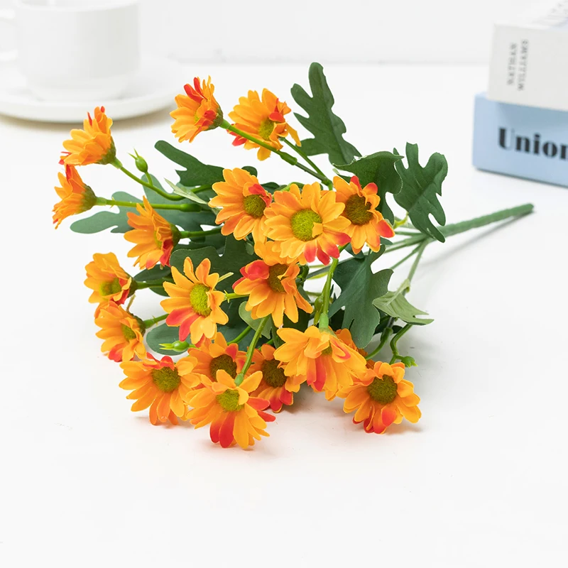 2022 new products Spring wild chrysanthemum Home yard decoration with small daisies bouquet artificial flower