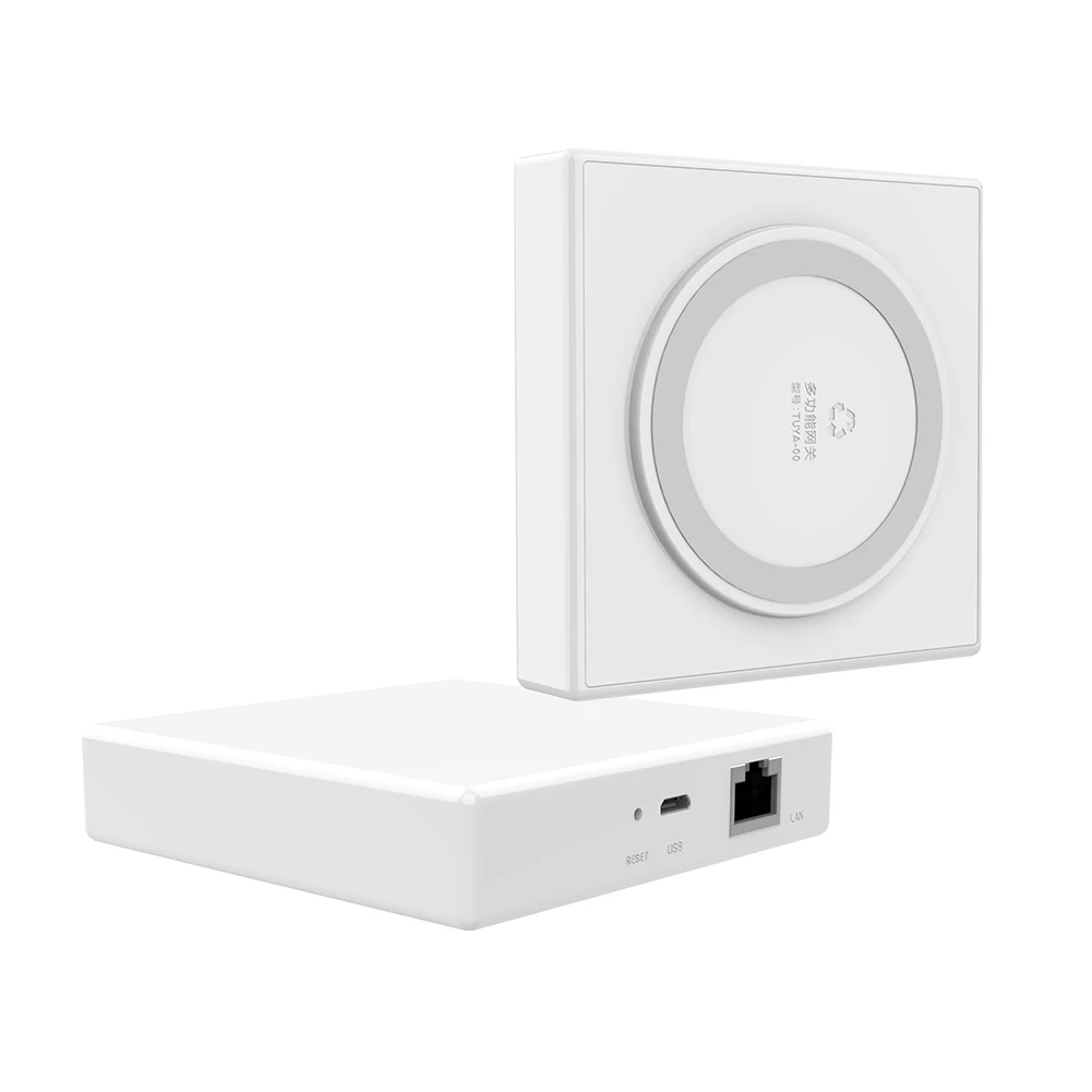 Tuya Matter Gateway Pro with LAN RJ45 Cable ZigBee Thread Multiple Protocol works with Tuya Smart Life Homekit Alexa Google Home