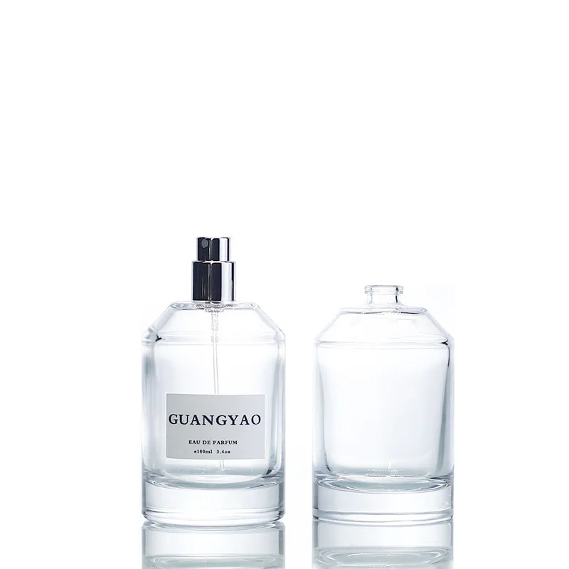 Customizable Perfume Glass Bottle Wholesale Luxury Spray Glass Perfume Bottle 50ml 100ml With Box