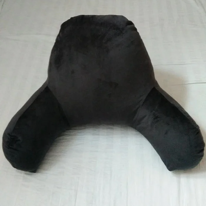 Super Soft Velvet TV Pillow Lumbar Back Support Reading Pillow