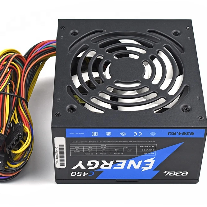
 Производство OEM 400 500 Вт блок питания для компьютера настольного ПК игровой блок питания 110 В 220 В PPFC office industrial ATX  
