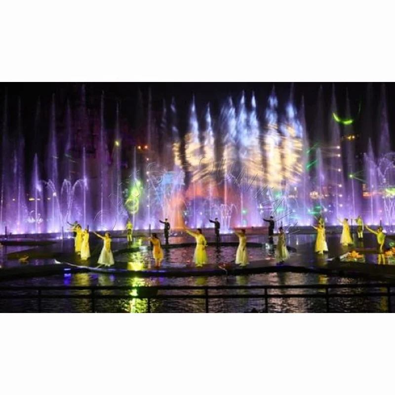 Best Popular China Water Fountain Supplier Water Screen Movie Outdoor