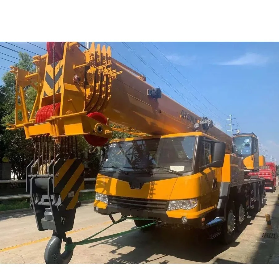 China First Brand New Mini 60 Ton Hydraulic Telescopic Boom Crane Qy60kh 60ton Arm Crane Low Price for Sale