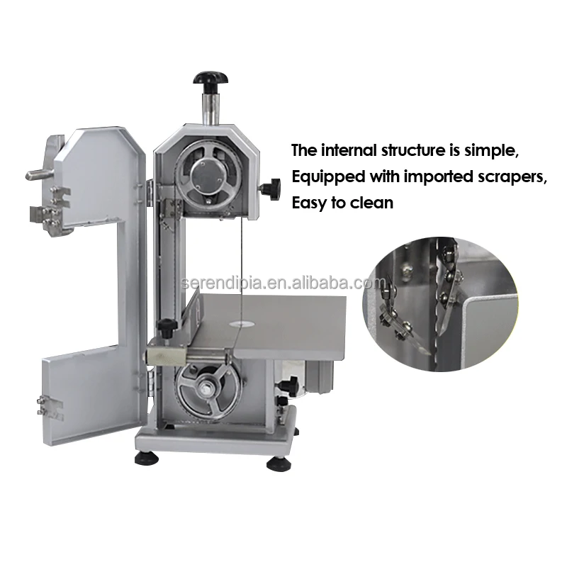 Electric Bone Saw Pork Frozen Meat Cutting Machine / Poultry Bone Saw Sawing  Machine