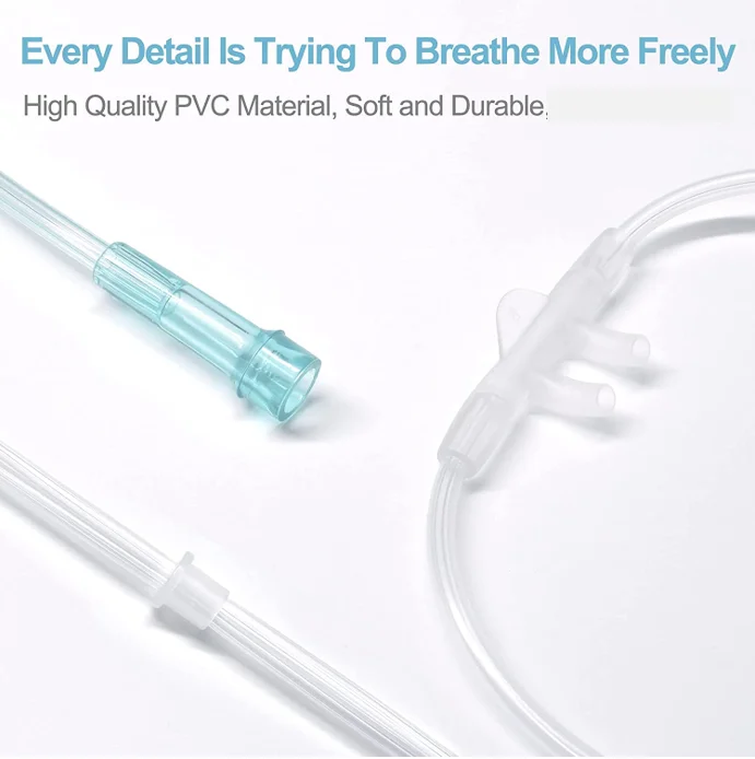 Medical Grade New Soft Nasal Cannula Adult Pediatric Infant Neonate Applicable Factory Price