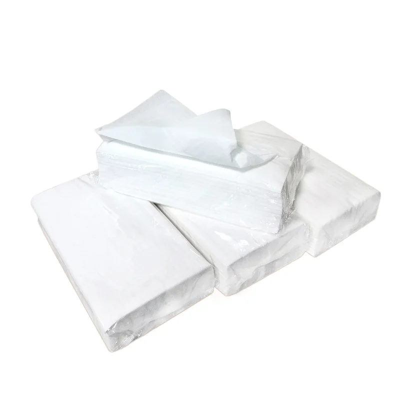 Оптовая продажа, одноразовые столовые приборы для ресторана из натуральной древесной массы, льняные салфетки для гостей, салфетки для кухни, ванной, вечеринки, свадьбы