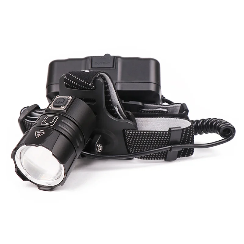 Super Bright USB Rechargeable Headlight 3000 Lumens Zoomable Waterproof 3 Modes For Hunting Headlamp XHP70.2 LED Headlamp
