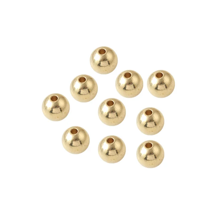 
XuQian Good Quality Round Spacer Beads Wholesale For Bracelet Jewelry Making 