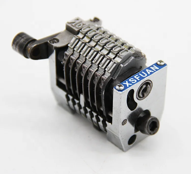 offset Printing machine numbering box numerator for printing number on paper