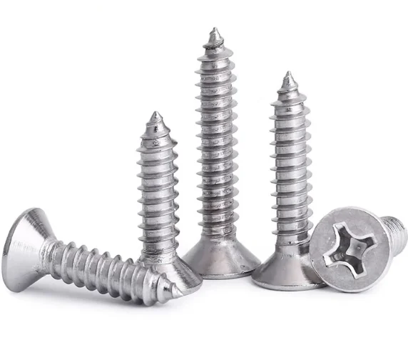 Саморезы по дереву Shenghu из нержавеющей стали 304 метрические универсальные пищевые класс 4 стандарт GB/DIN