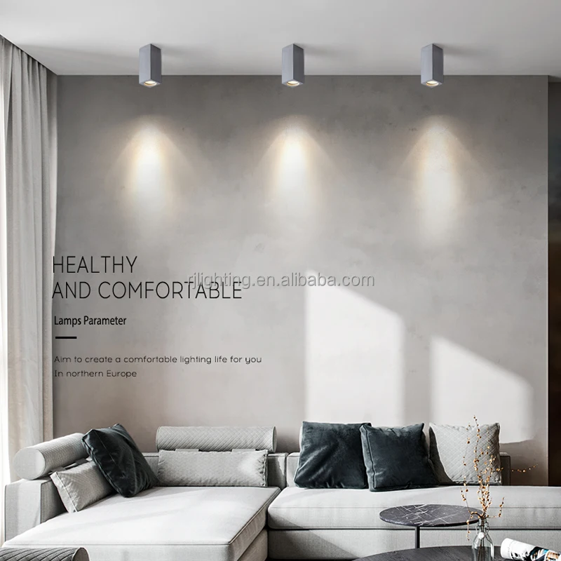 Modern flush mount ounted bedroom living room ceiling light round adjustable ceiling led downlight lamp spot light