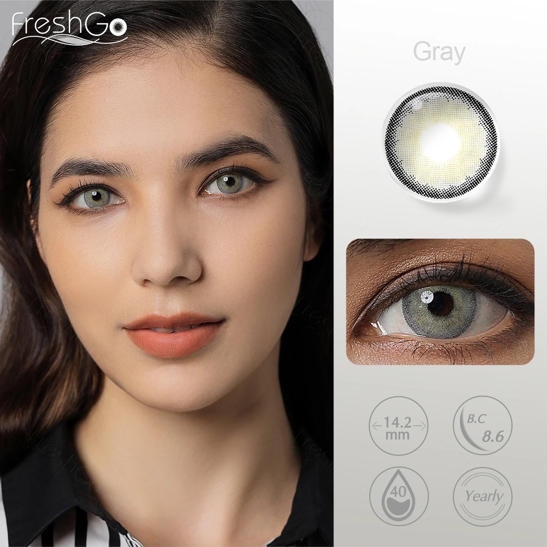 Freshgo New Arrival SONO contacts eyes color lenses yearly Beauty cosmetic eye contact lenses
