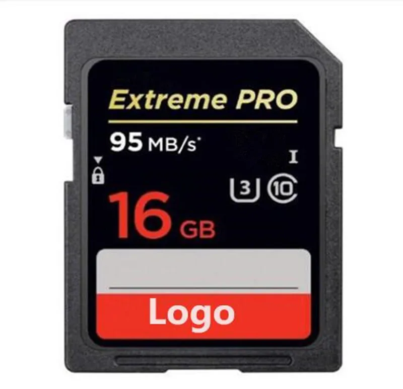 Extreme Pro 8 ГБ 16 32 64 Гб 128 до 95 Мб/с Uhs-i/u3 Sdxc флэш-карта памяти C10 V30 4k