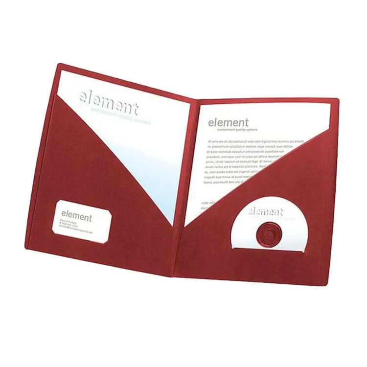 Папка для документов и визитных карточек с логотипом на заказ