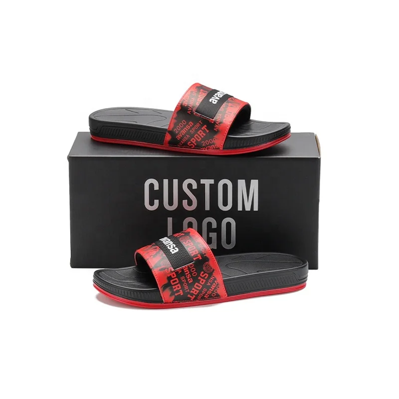 Henghao Oem Unisex Custom Polyurethane Slippers Synchronized Swimming Slide  Xiamen Slipper Designer Slides/Slippers For Men