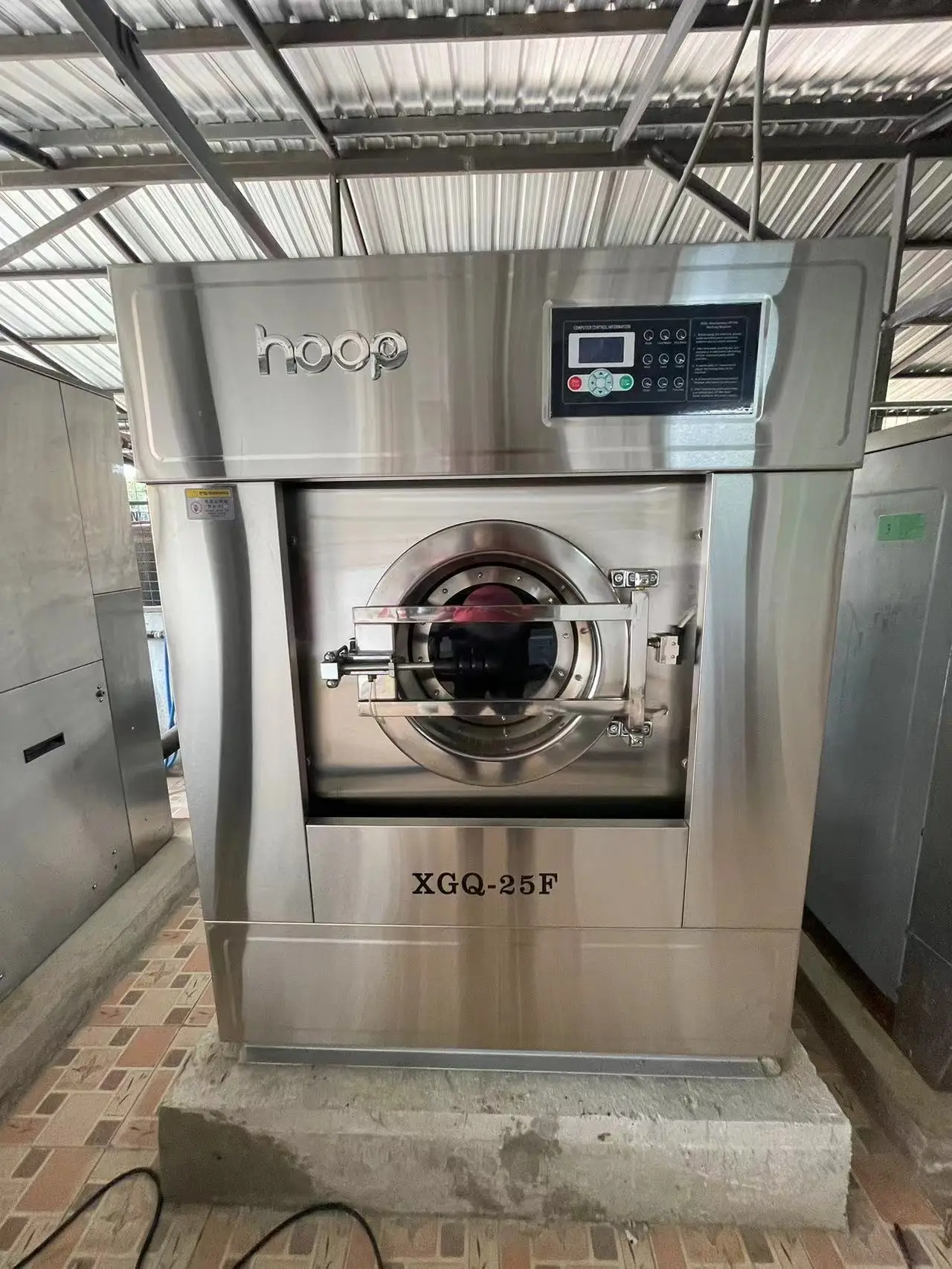 HOOP Laundry Washing Machine industrial washing machine and dryer professional 15kg-25kg for hotel hospital