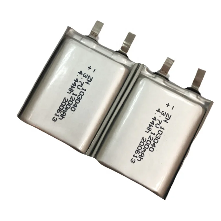 Customized Lithium Polymer Battery 3.7V 1200Mah 1200 Mah Rechargeable Battery