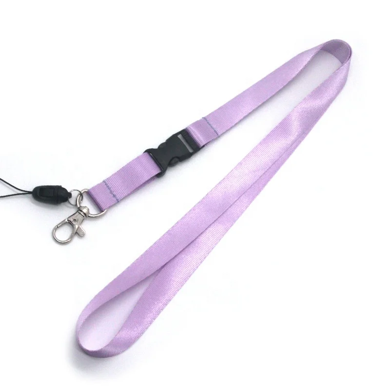 Wholesale Promotional Custom Nylon Lanyards with Logo Neck Strap Phone Lanyard with ID Card Holder Sublimation Polyester Lanyard